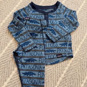 Baby Capilene Base Layers - Henley and Pants